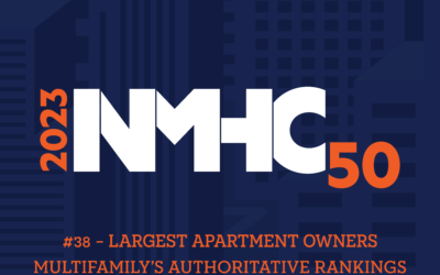 The Millennia Companies® ranks #38 in National Multifamily Housing Council Awards